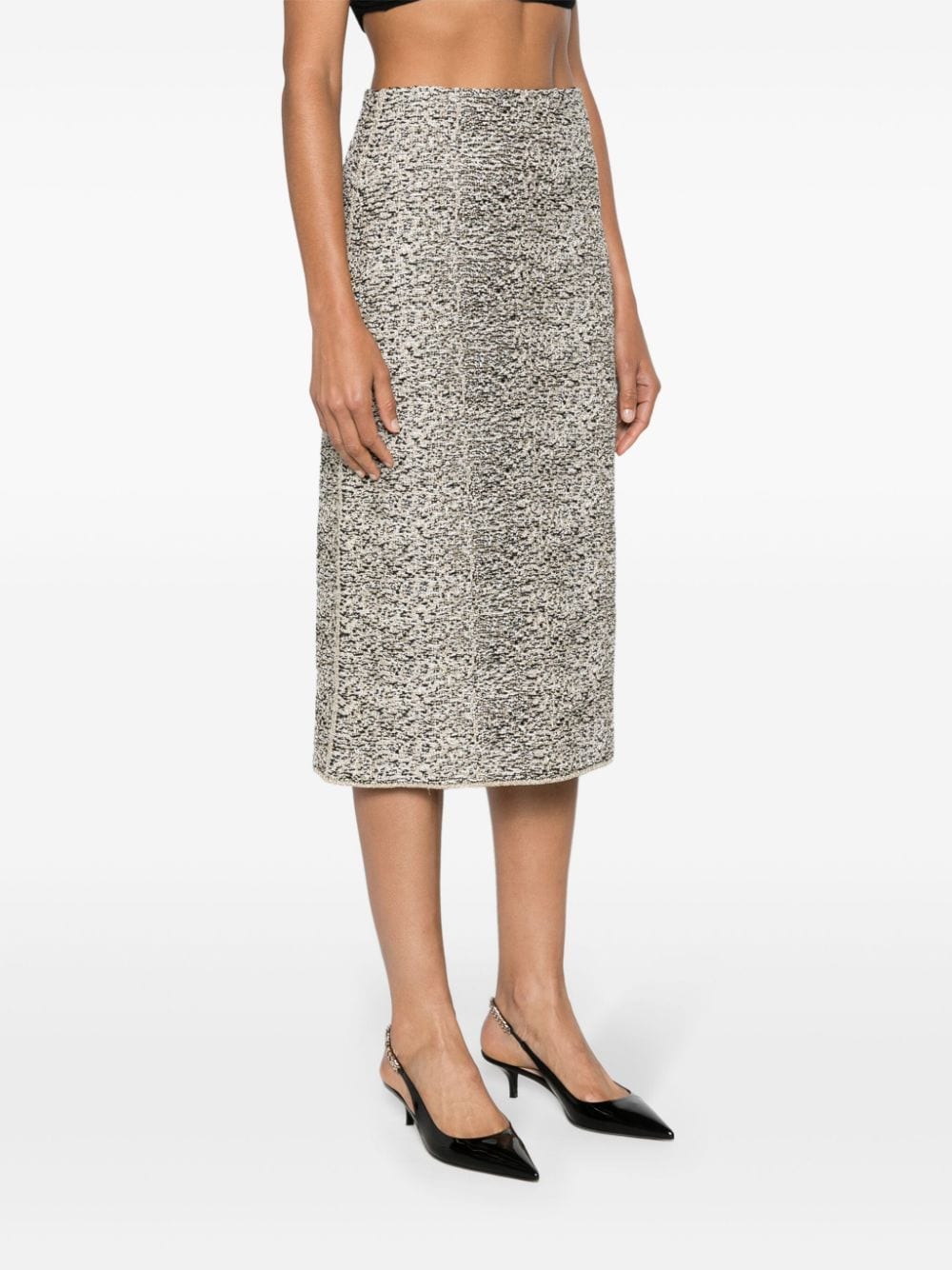 Fabiana Filippi FABIANA FILIPPI- Cotton Blend Midi Skirt