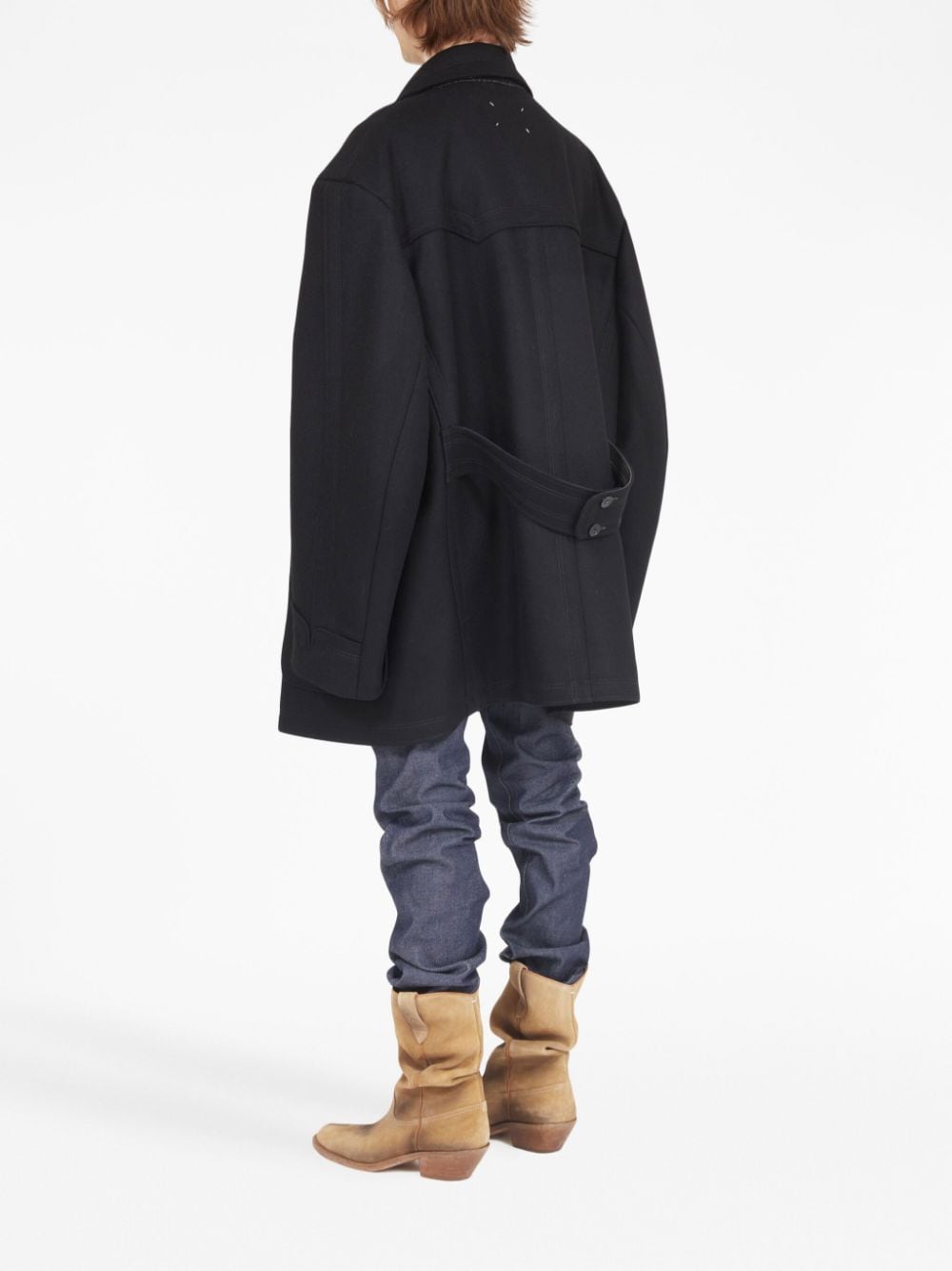 Maison Margiela MAISON MARGIELA- Wool Coat