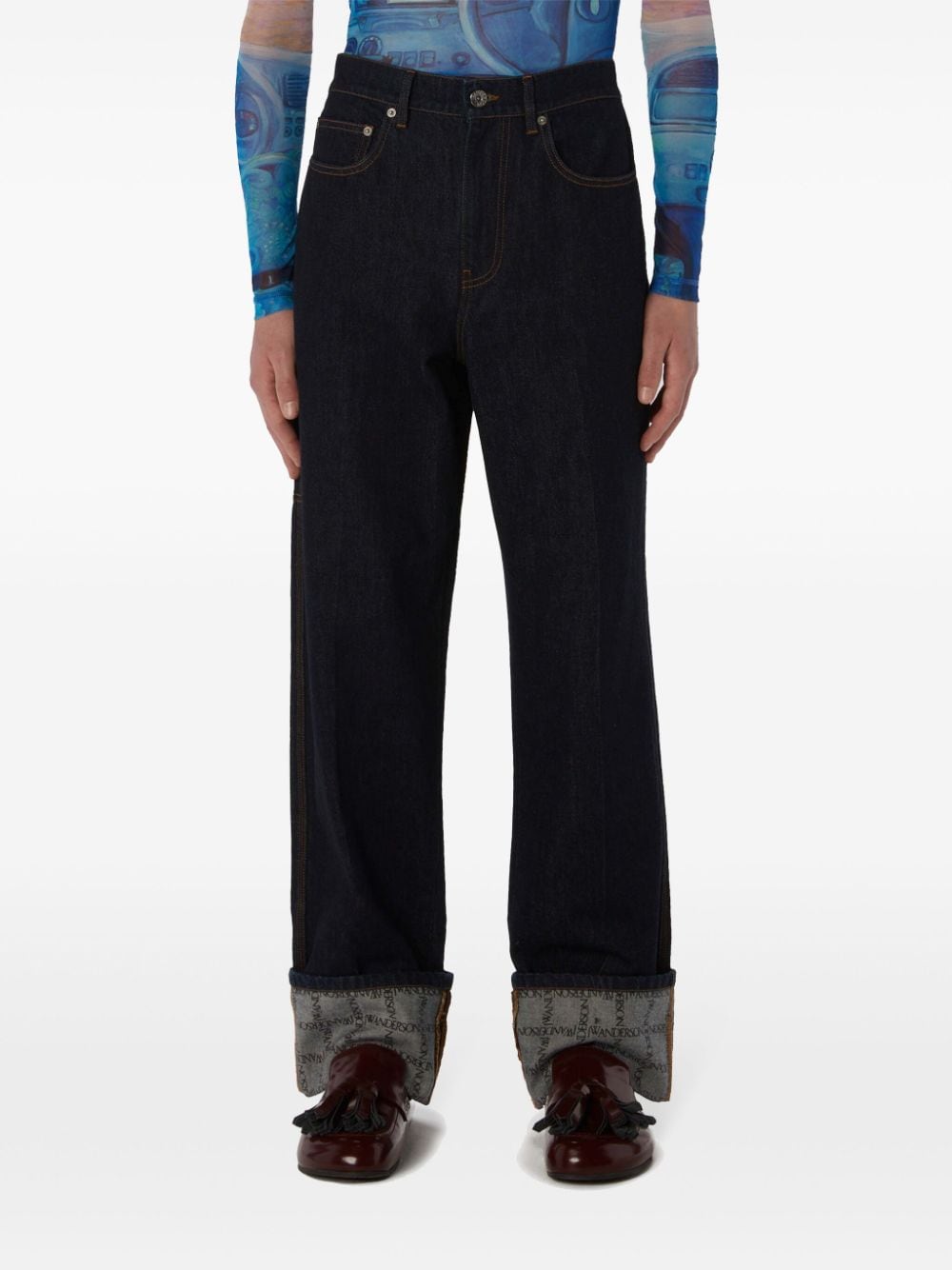 Jw Anderson JW ANDERSON- Cotton Jeans With Logo