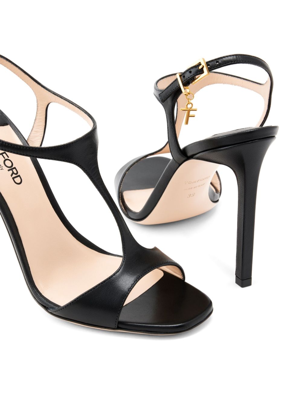 Tom Ford TOM FORD- Leather Heel Sandals