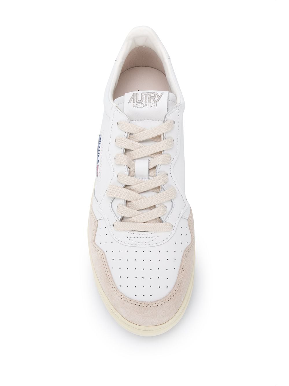 AUTRY AUTRY- Medalist Low Leather And Suede Sneakers