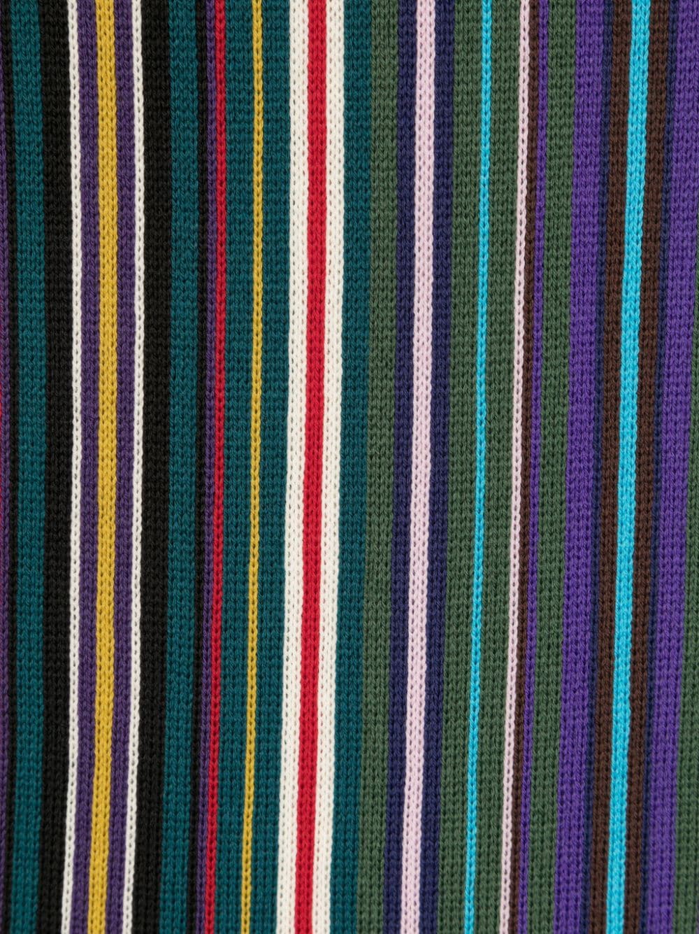 Ps Paul Smith PS PAUL SMITH- Signature Stripe Wool Scarf