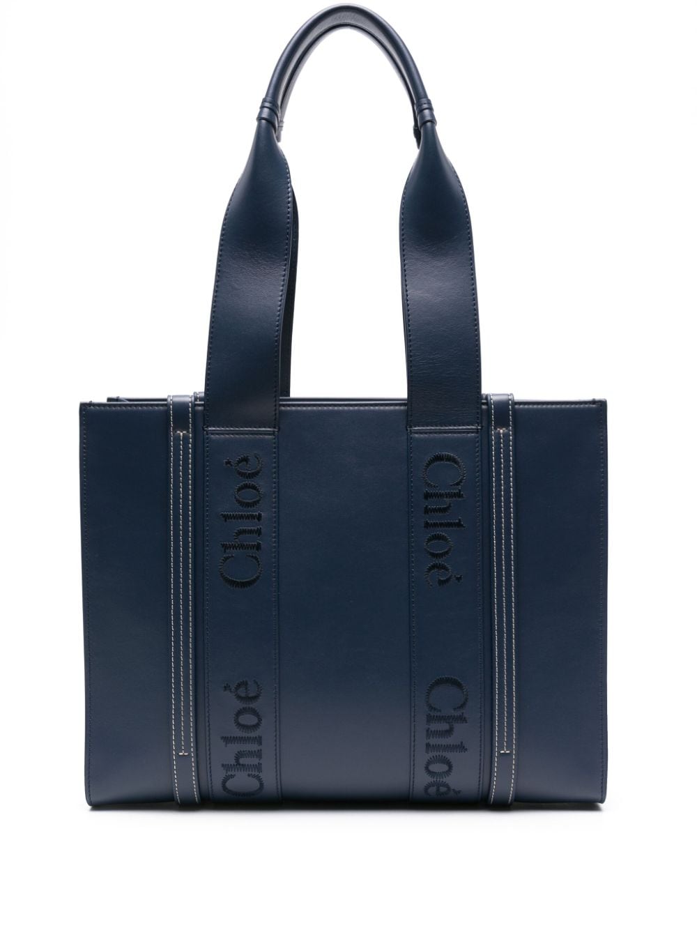 Chloé CHLOÉ- Woody Medium Leather Tote