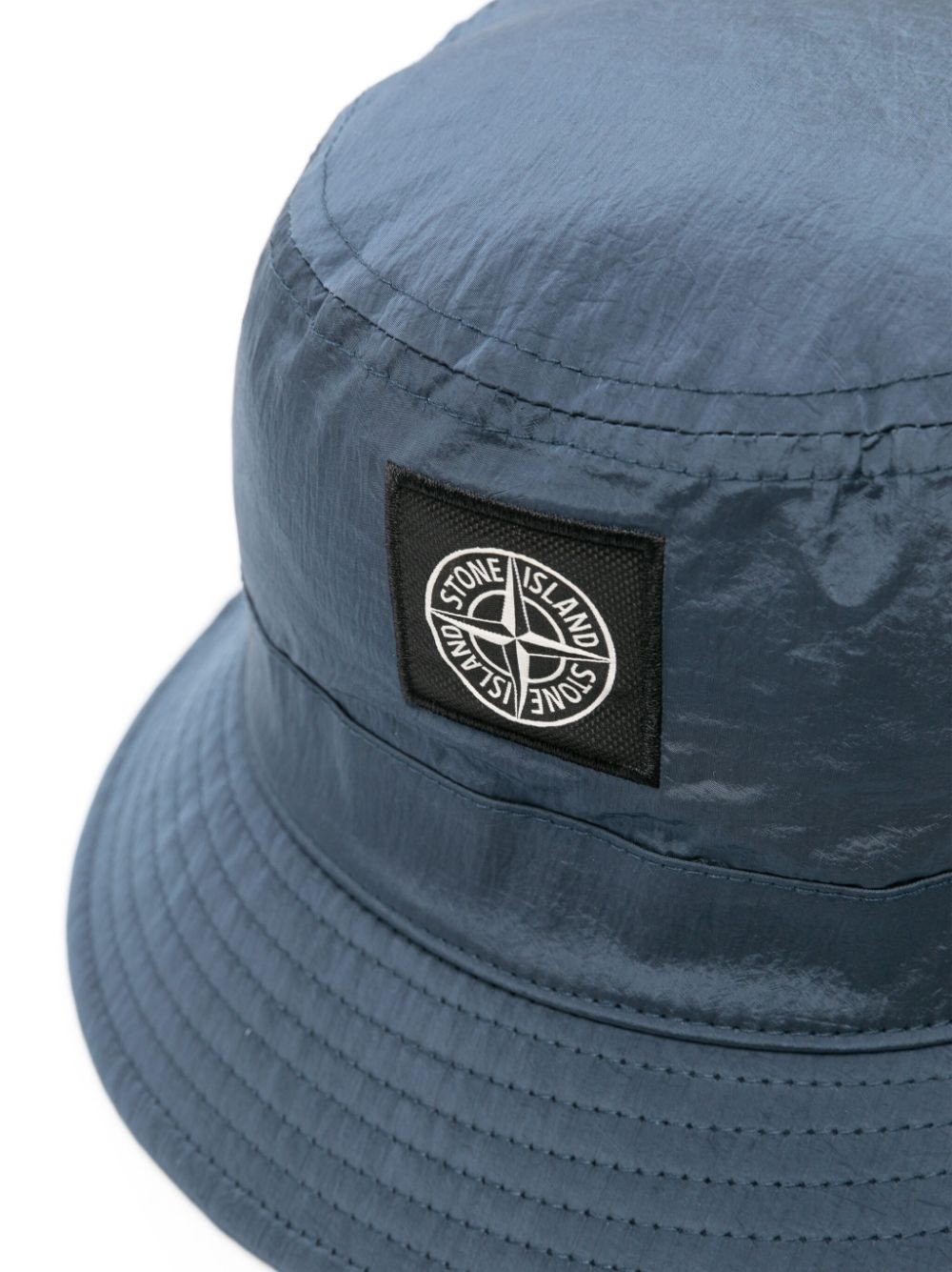 Stone Island STONE ISLAND- Logo Nylon Bucket Hat