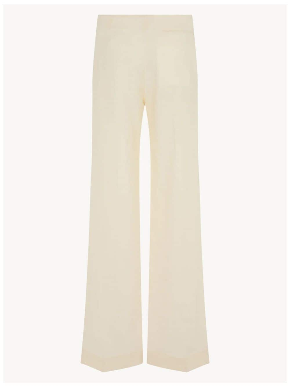 The Row THE ROW- Foulard Wool And Silk Trousers