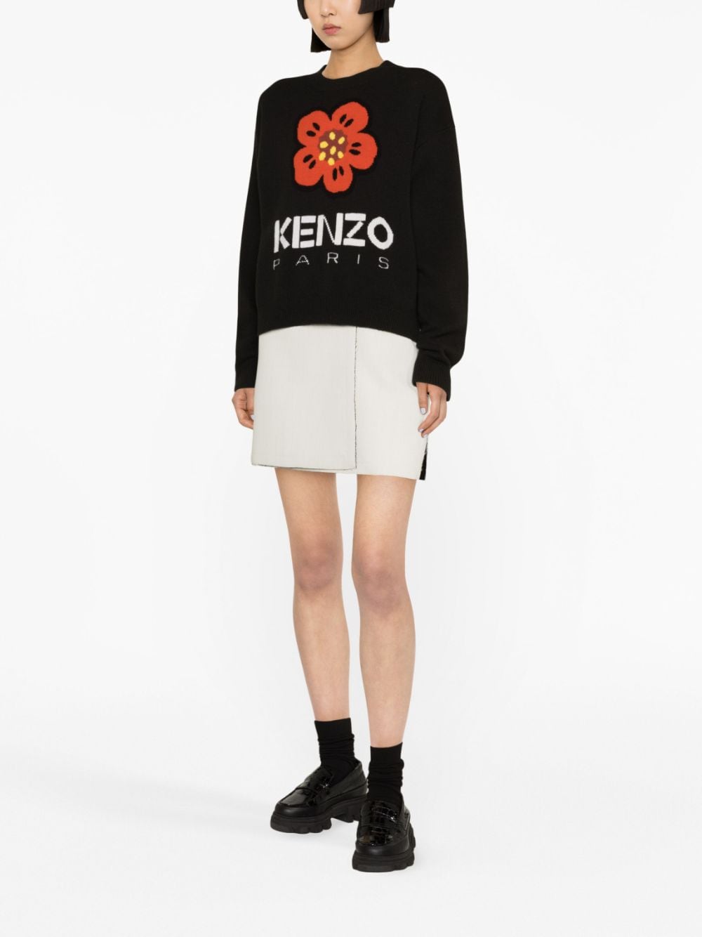 Kenzo KENZO- Boke Flower Wool Jumper