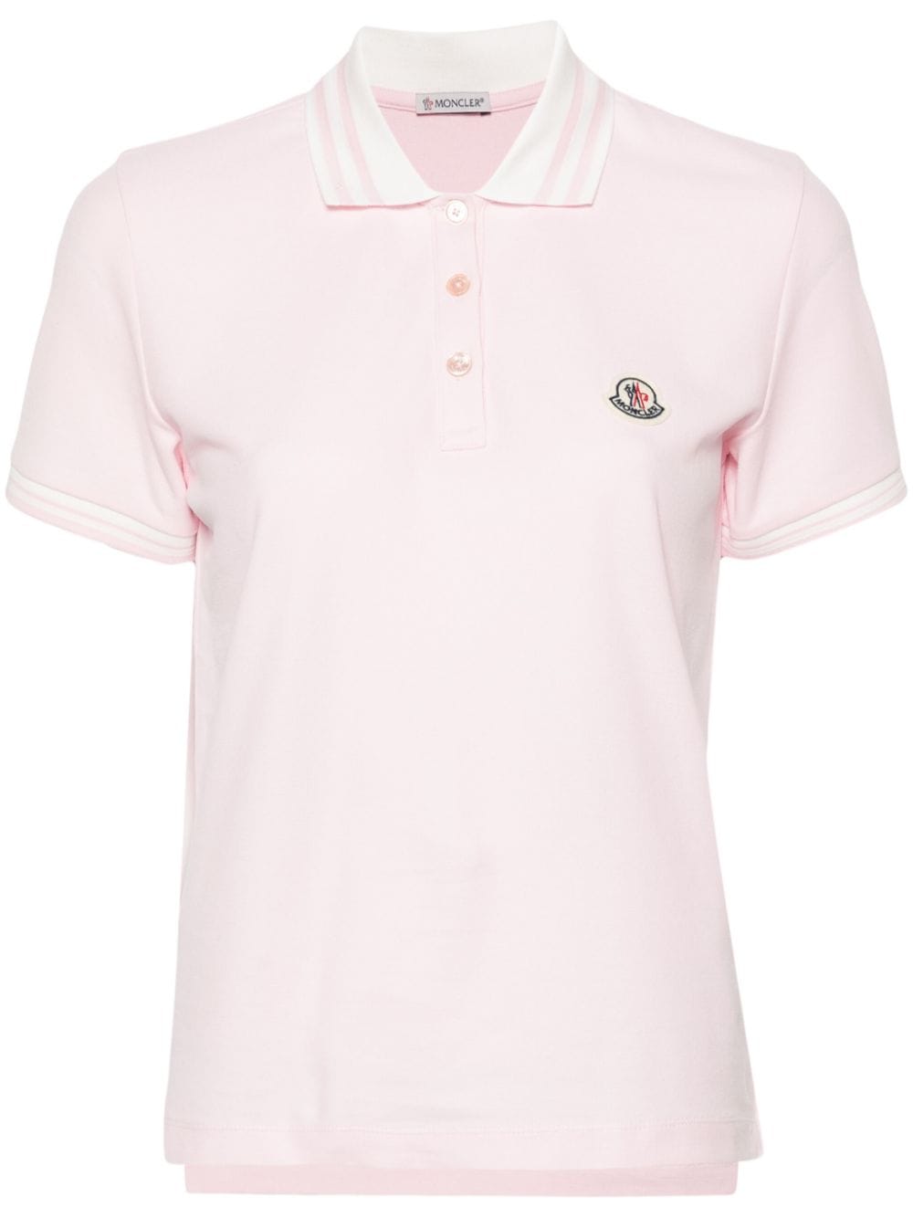 Moncler MONCLER- Logo Cotton Polo Shirt