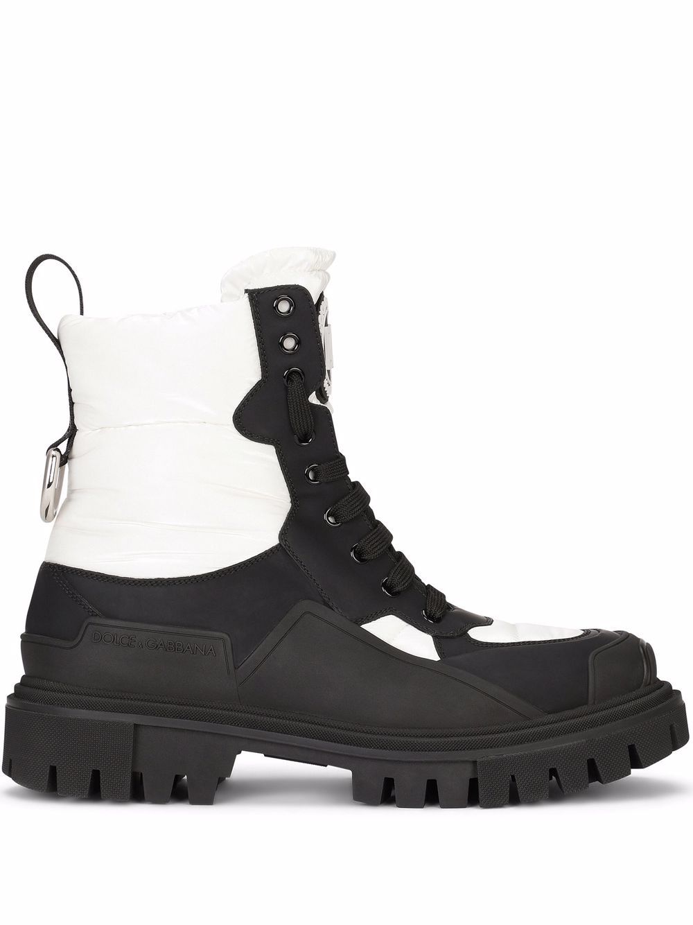 Dolce & Gabbana DOLCE & GABBANA- Dg Next Nylon And Leather Boots