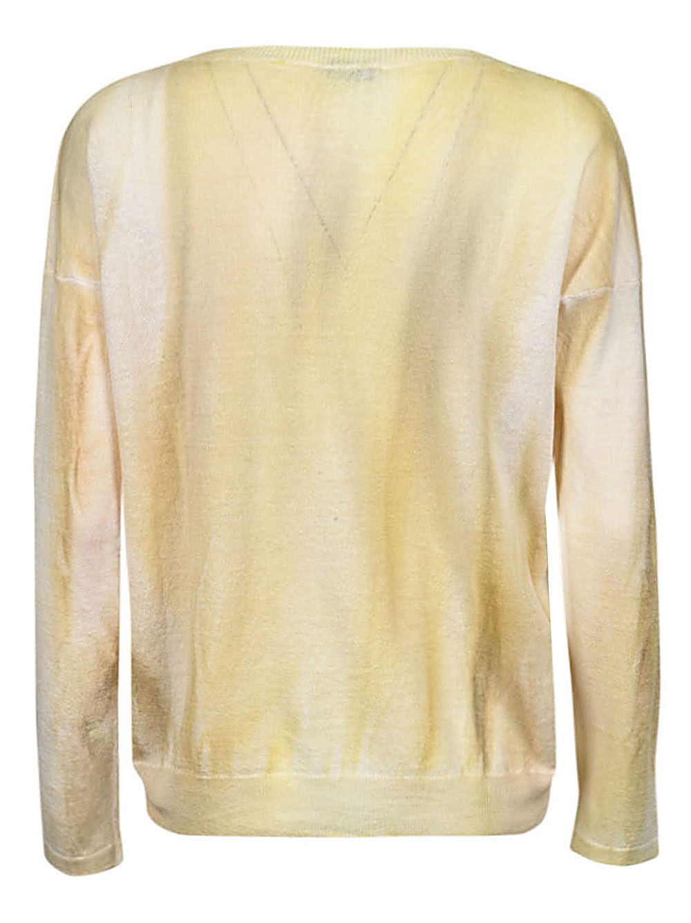 Base BASE- Cotton Blend Crewneck Sweater