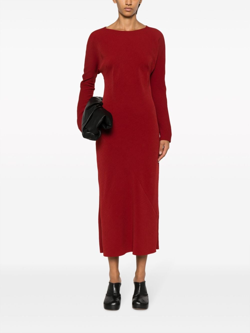 Dries Van Noten DRIES VAN NOTEN- Crepe Midi Dress