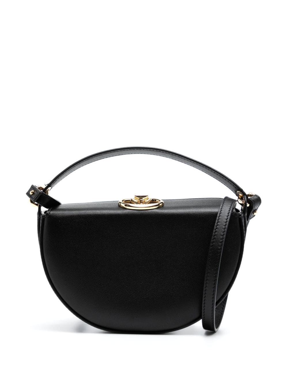 VALENTINO GARAVANI VALENTINO GARAVANI- Vlogo Bold Leather Mini Bag