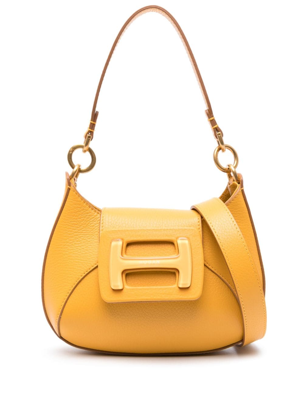 Hogan HOGAN- H-bag Hobo Mini Leather Handbag