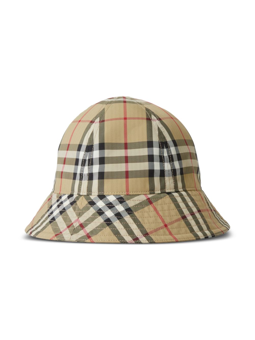 Burberry BURBERRY- Check Motif Nylon Bucket Hat