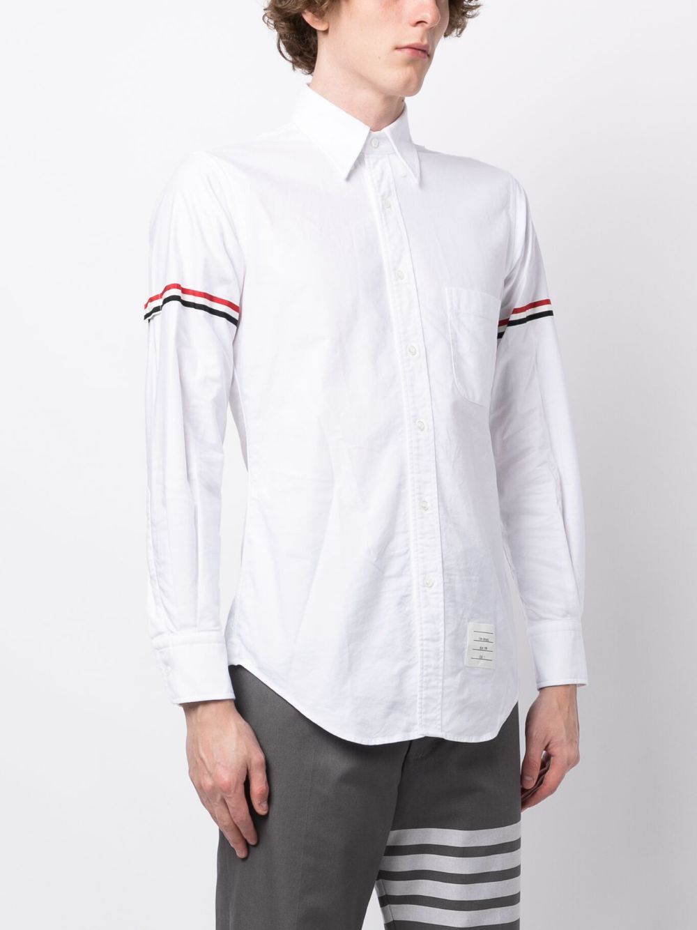 Thom Browne THOM BROWNE- Logo Shirt