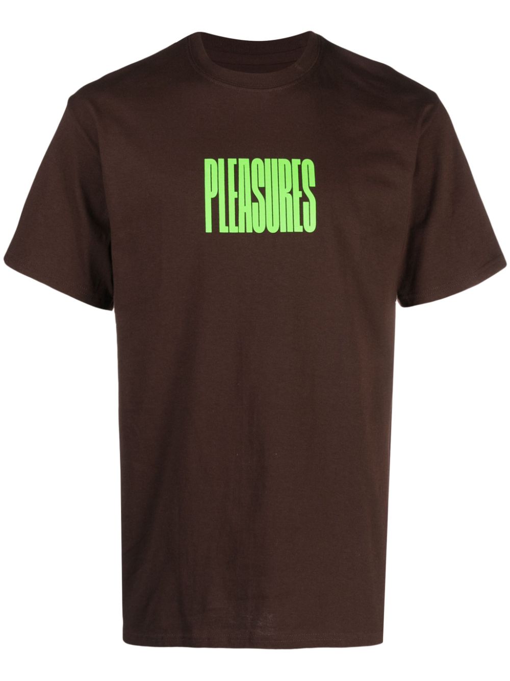 Pleasures PLEASURES- Logo Cotton T-shirt