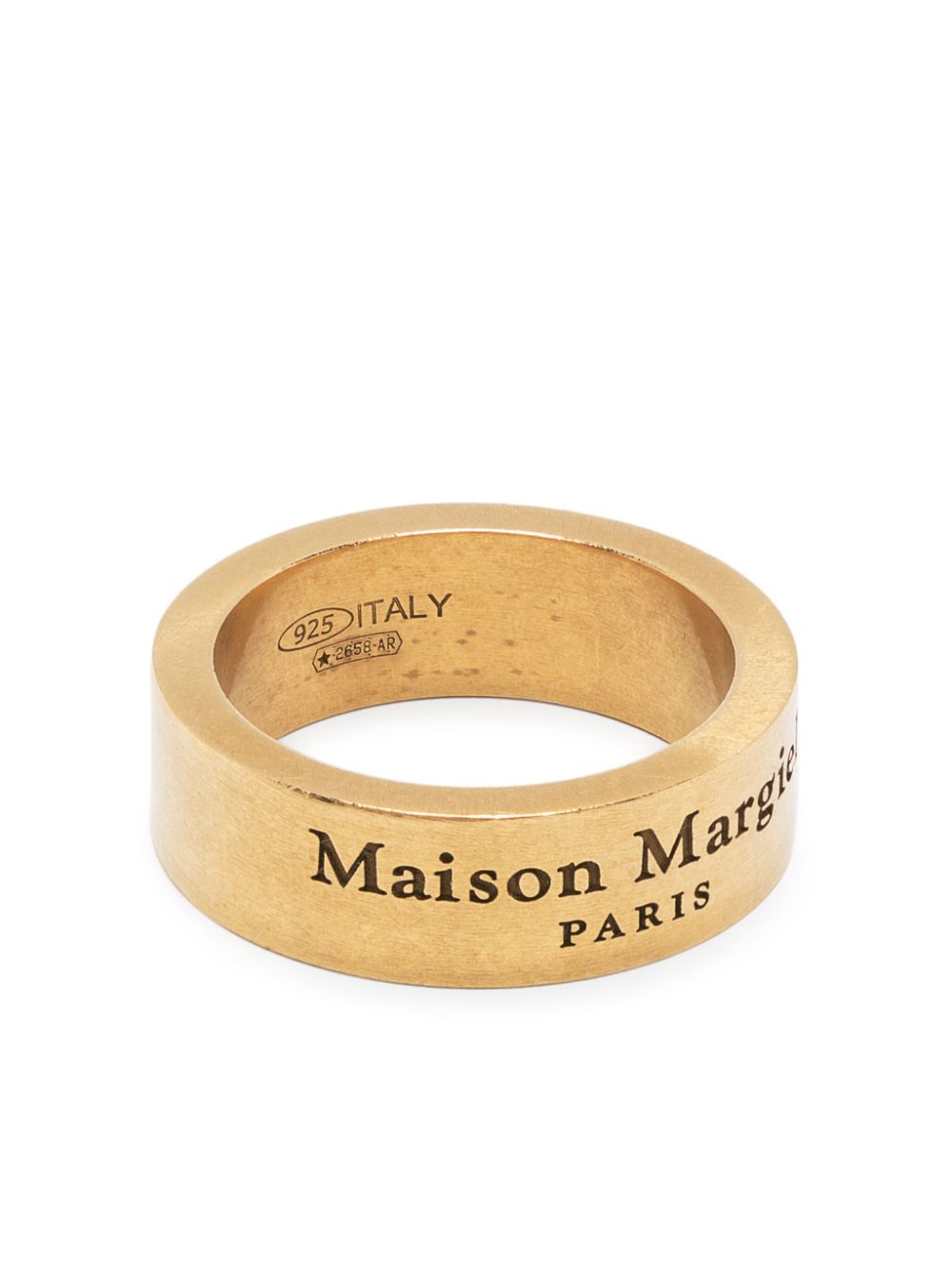 Maison Margiela MAISON MARGIELA- Logo Engraved Ring