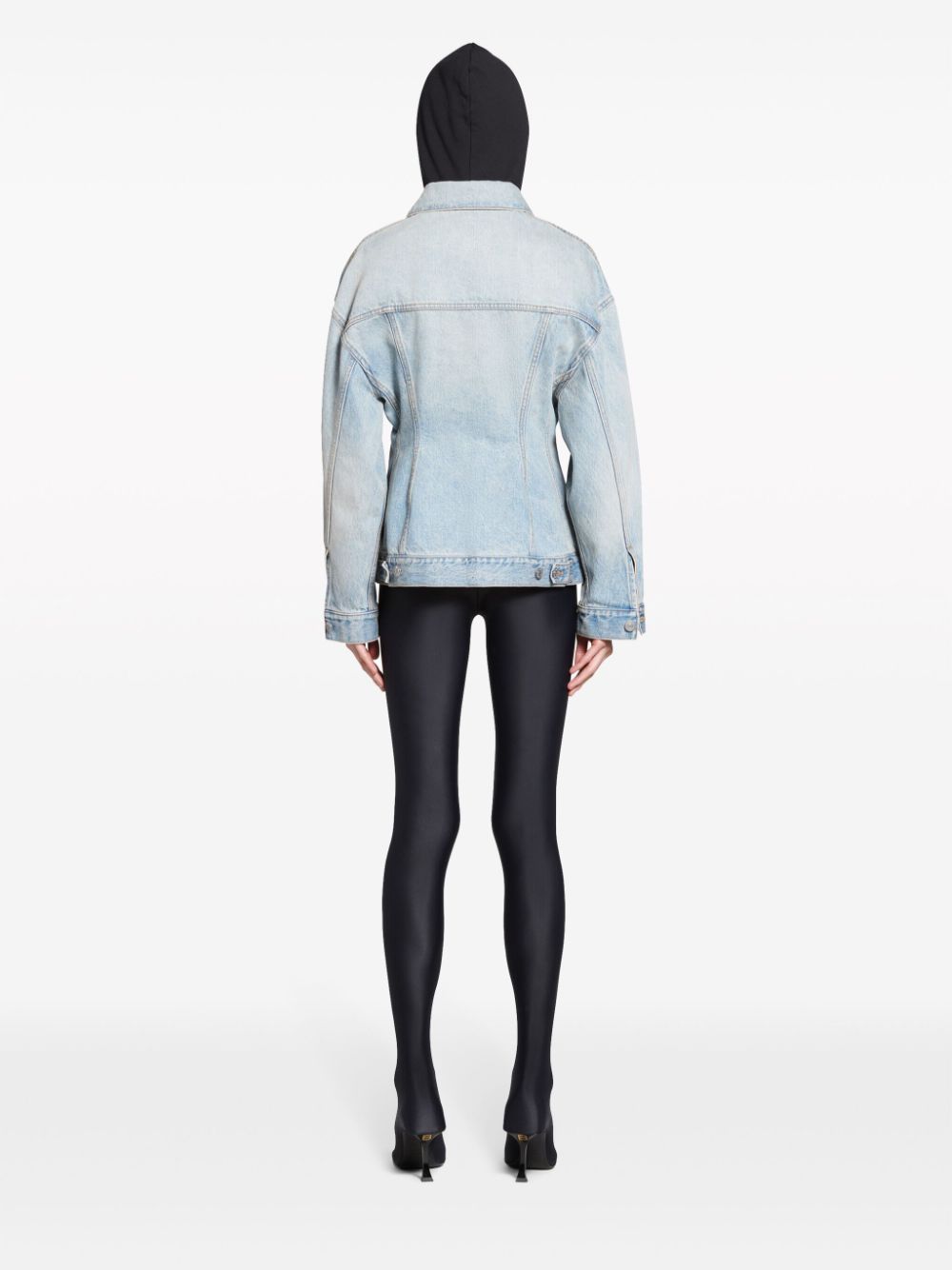 Balenciaga BALENCIAGA- Hourglass Denim Jacket