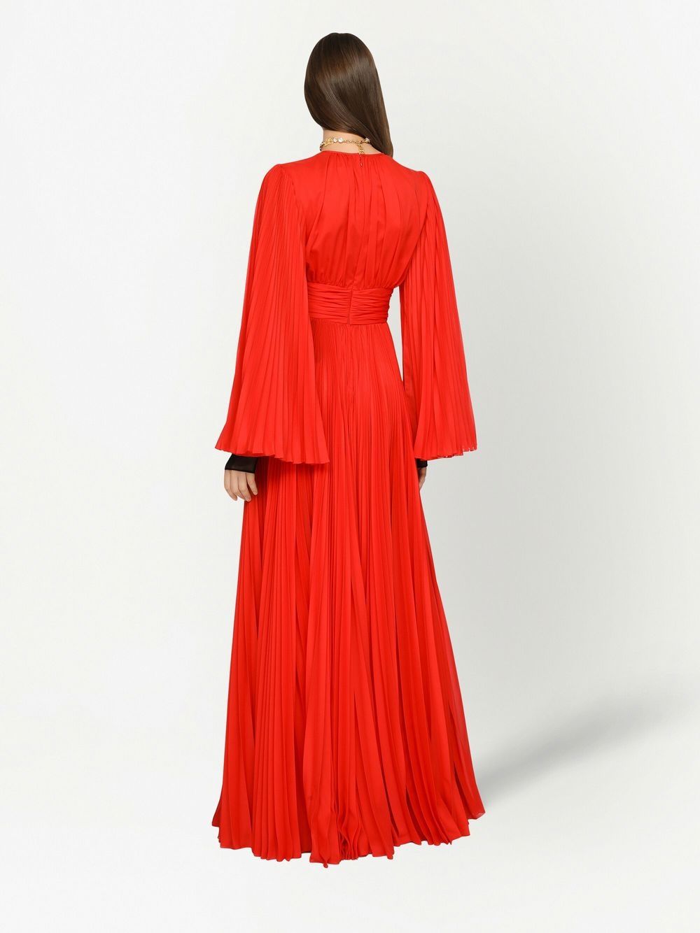 Dolce & Gabbana DOLCE & GABBANA- Chiffon Long Dress