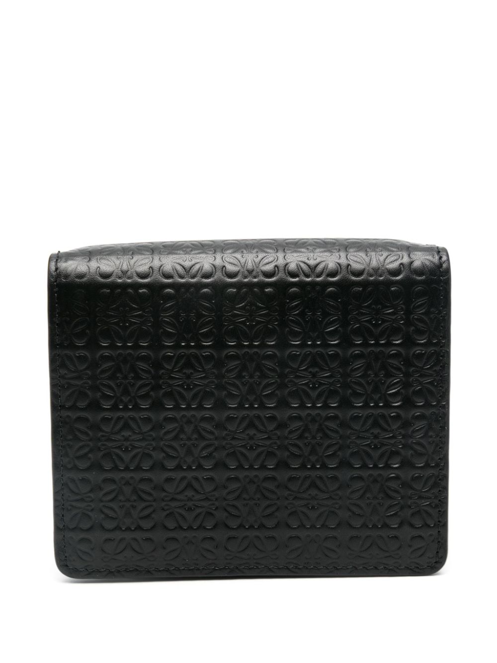 Loewe LOEWE- Repeat Embossed Leather Zip Wallet