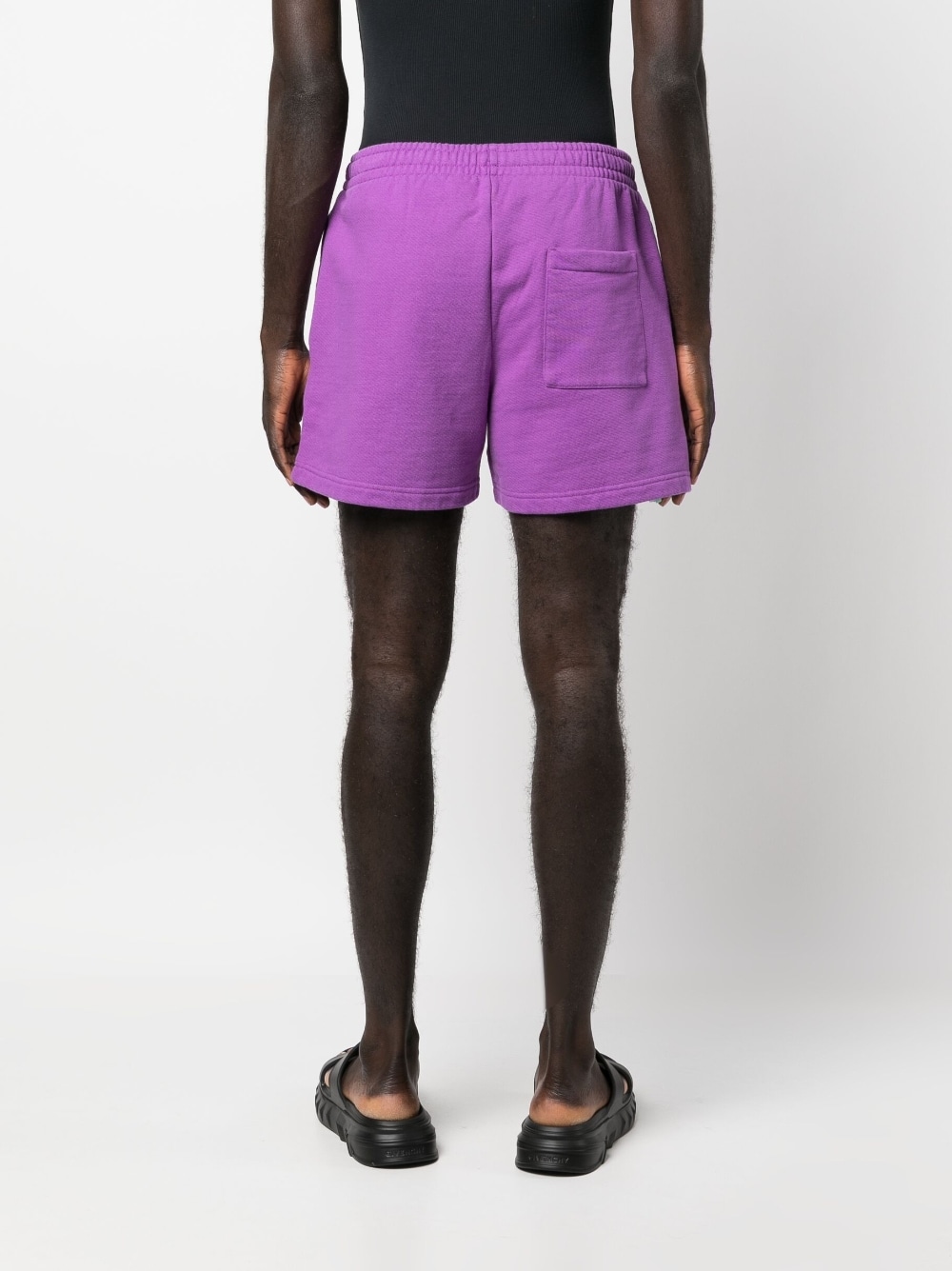 OFF-WHITE OFF-WHITE- Chunky Logo Cotton Shorts