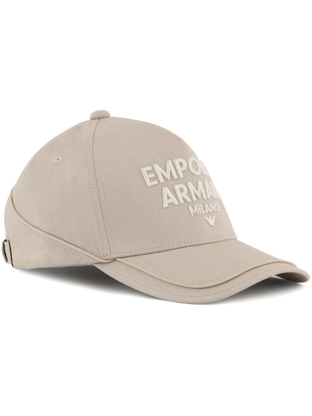 Emporio Armani EMPORIO ARMANI- Logo Cotton Baseball Cap