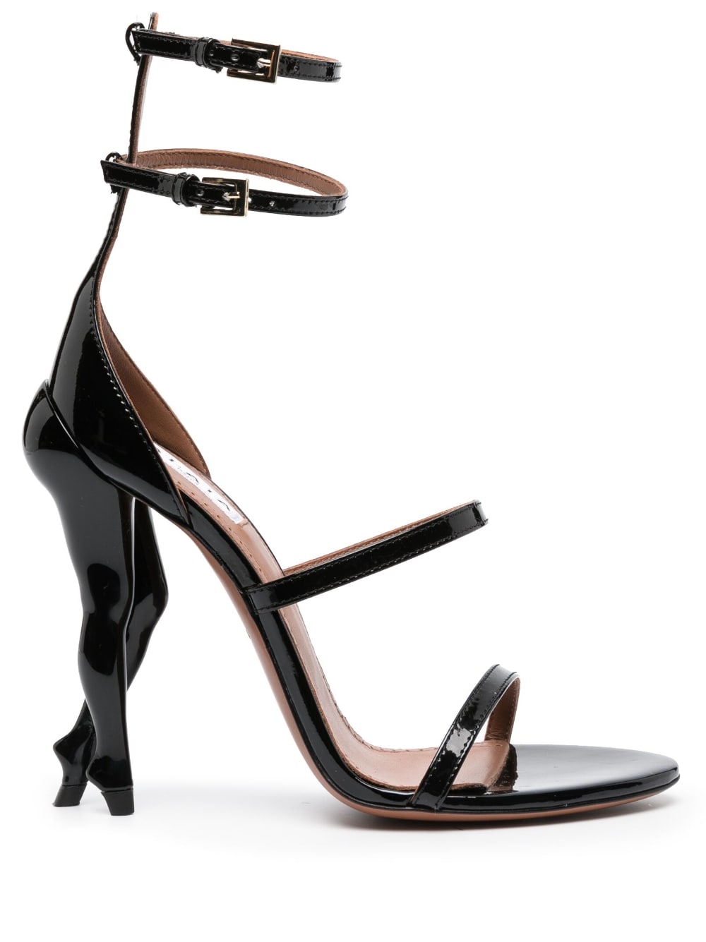 Alaïa ALAÏA- Cabaret Leather Sandals