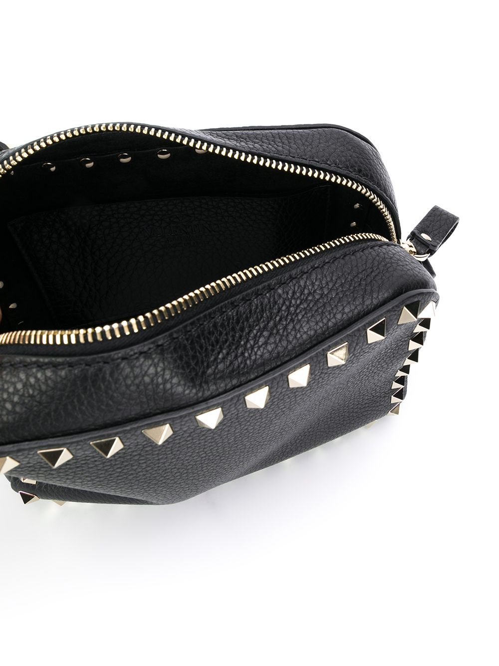 VALENTINO GARAVANI VALENTINO GARAVANI- Rockstud Leather Crossbody Bag