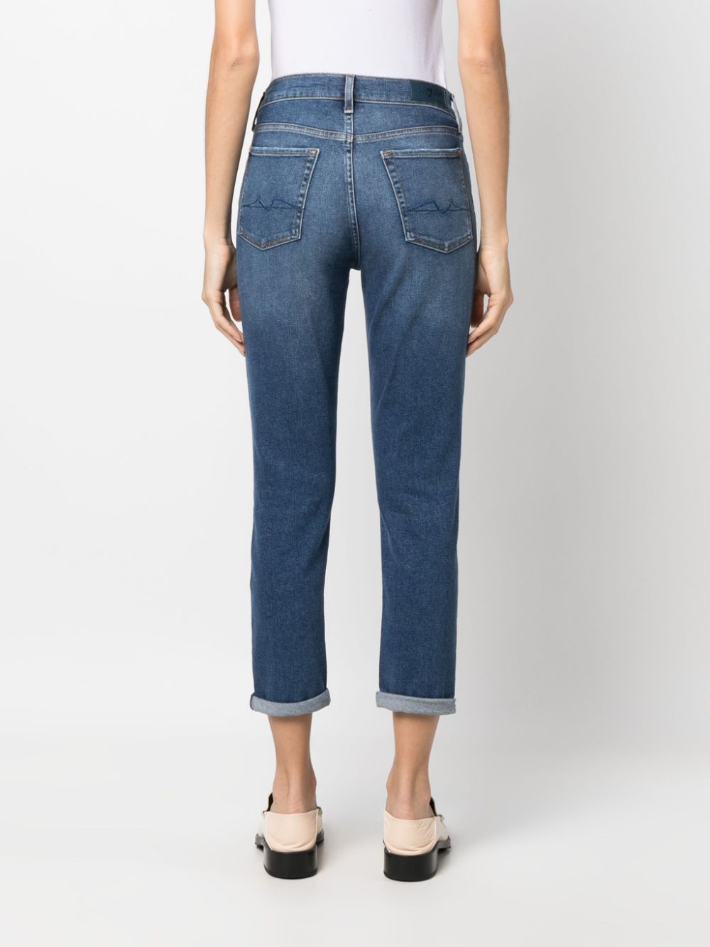 7 For All Mankind 7 FOR ALL MANKIND- Cropped Denim Jeans
