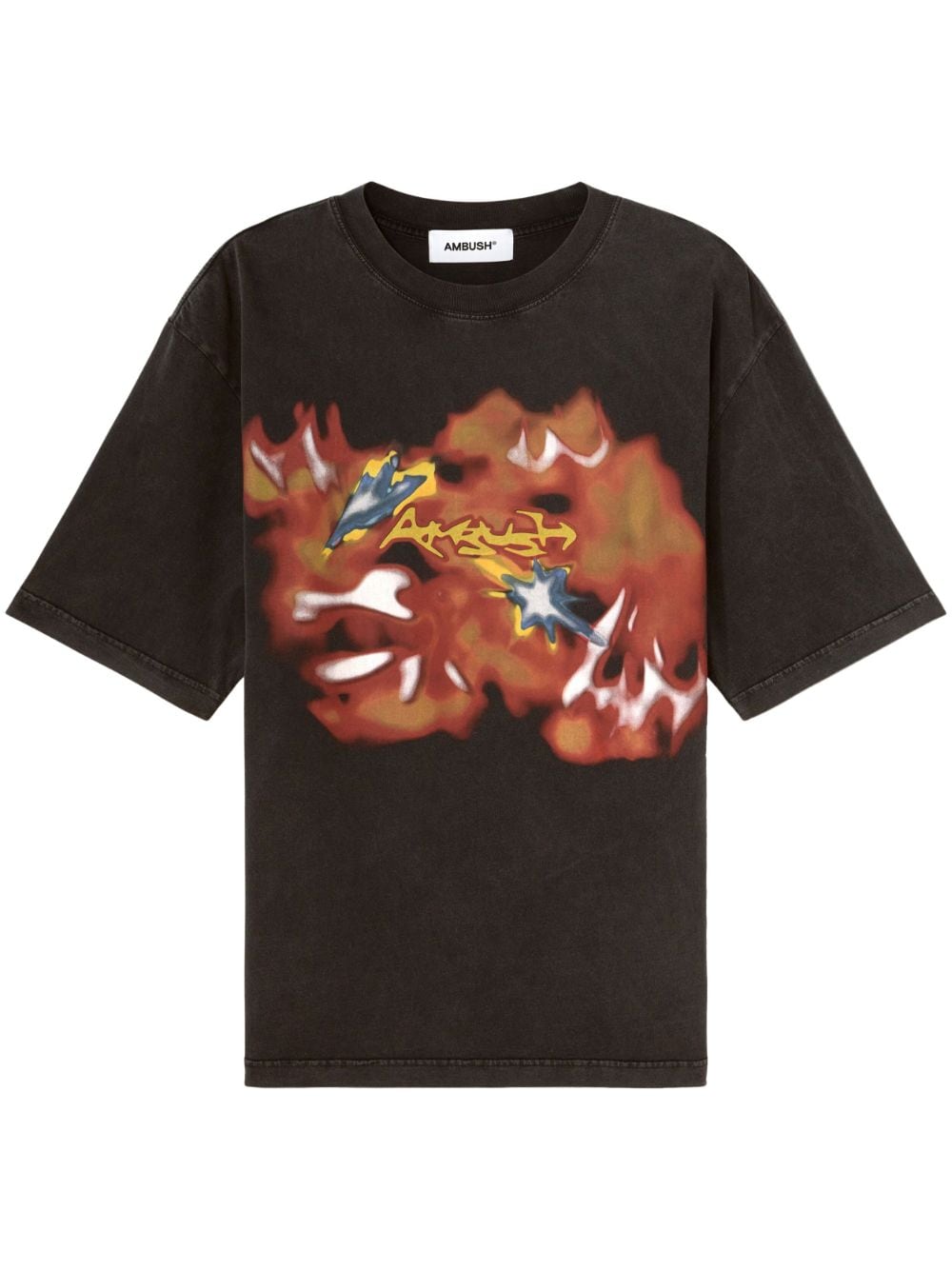 AMBUSH AMBUSH- Graphic Cotton T-shirt