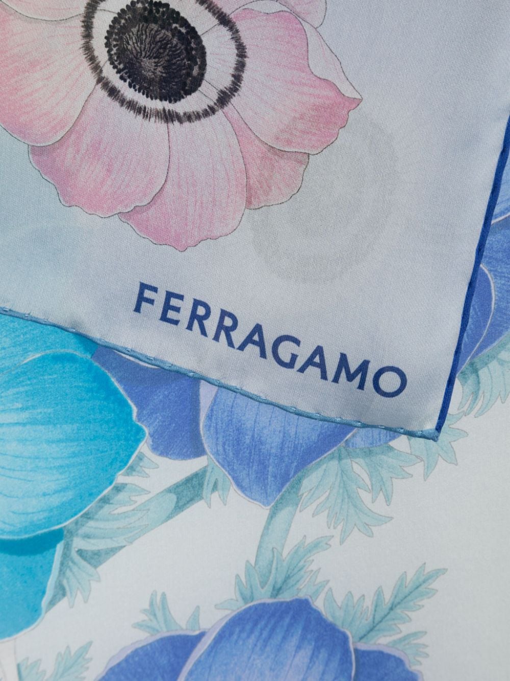 Ferragamo FERRAGAMO- Printed Silk Scarf