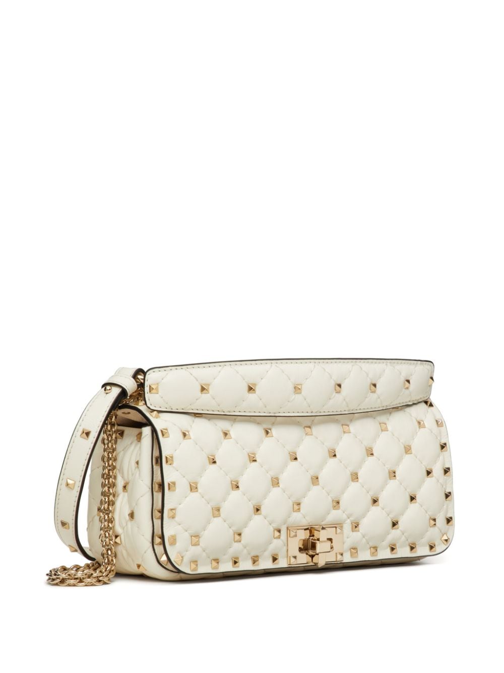 VALENTINO GARAVANI VALENTINO GARAVANI- Small Rockstud Spike Leather Shoulder Bag