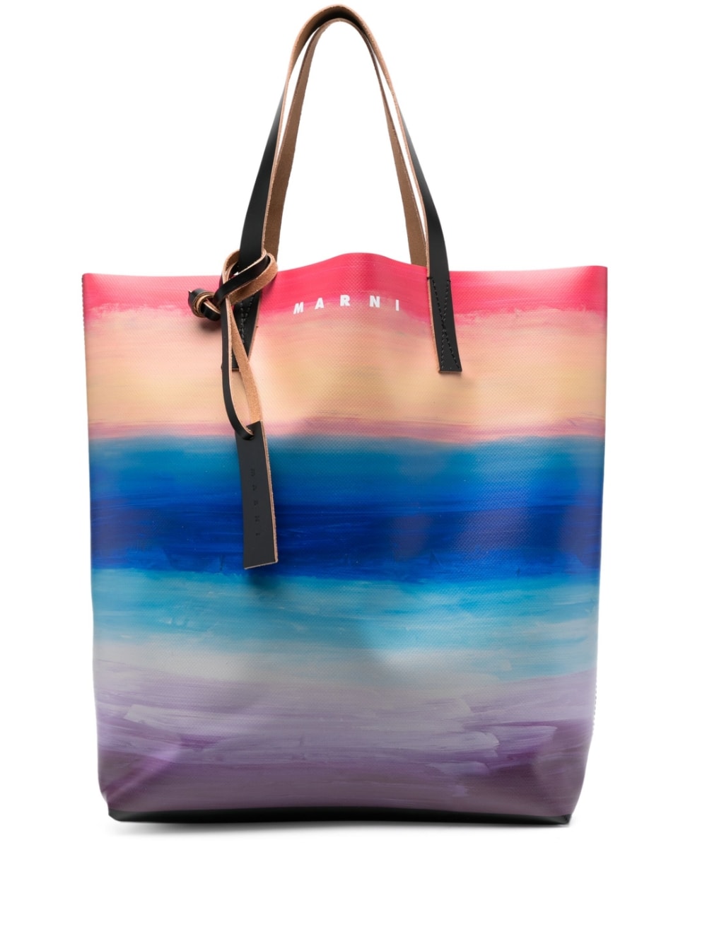 Marni MARNI- 'dark Side Of The Moon' Printed Shopping Bag