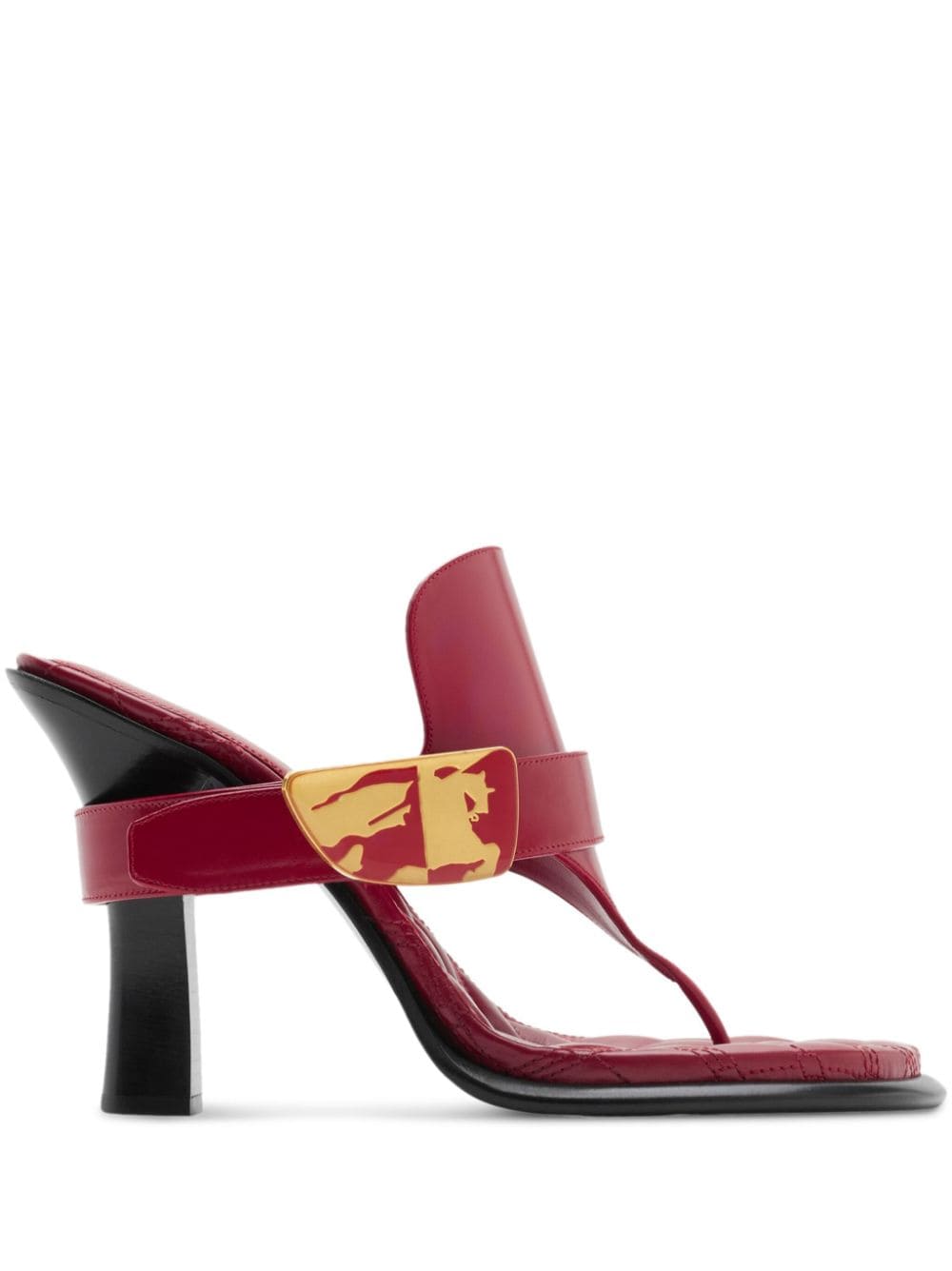 Burberry BURBERRY- Leather Thong Sandals