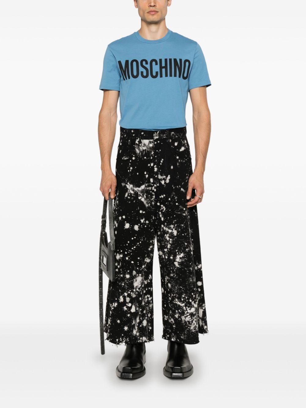 Moschino MOSCHINO- Cotton T-shirt With Logo