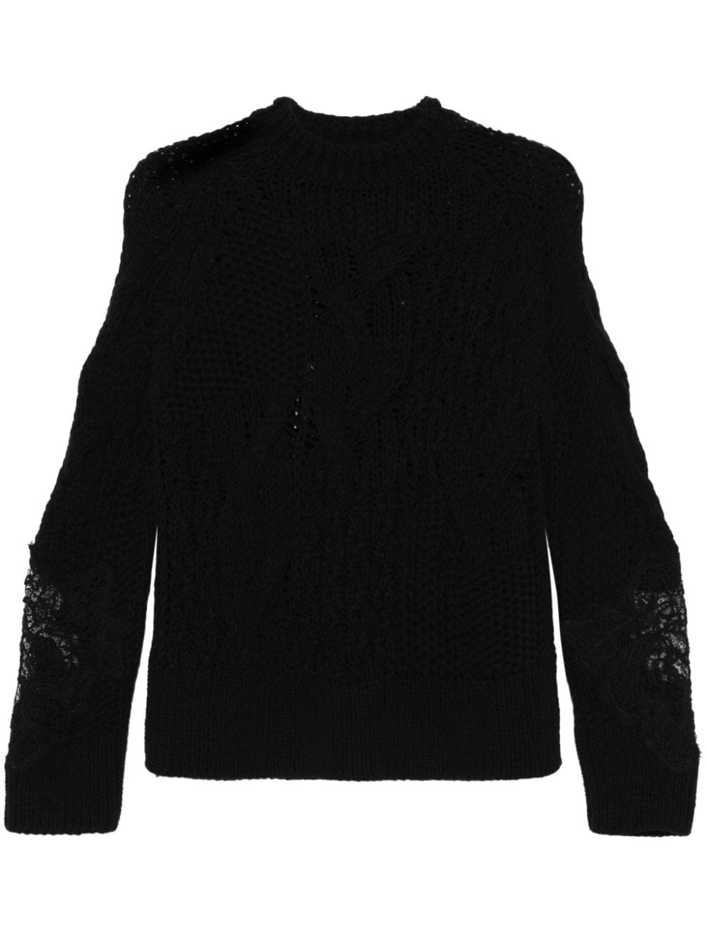 Ermanno Scervino ERMANNO SCERVINO- Embroidered Wool Sweater