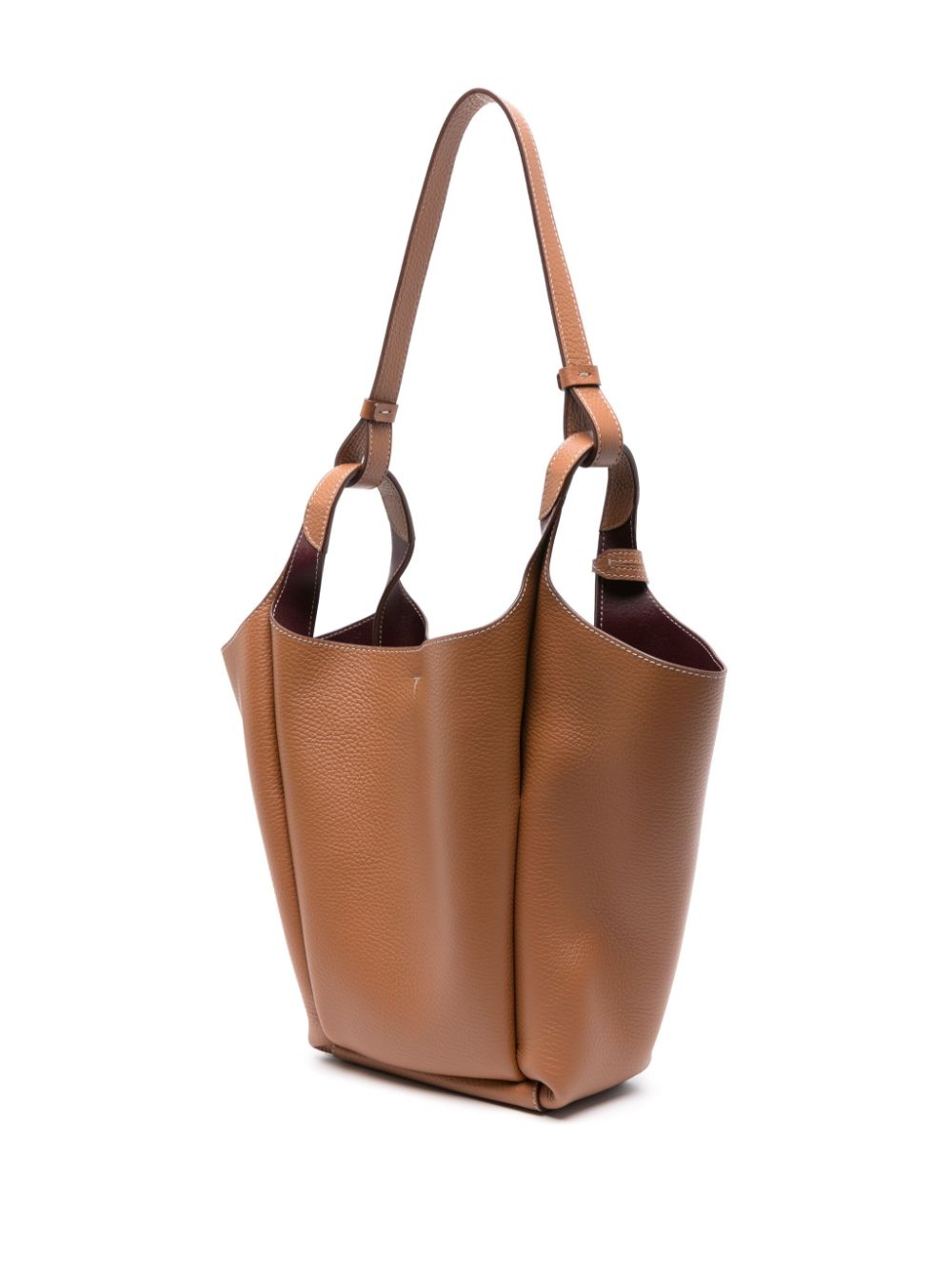 Tod's TOD'S- T Timeless Small Leather Bucket Bag