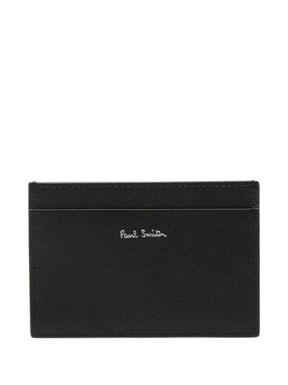 Paul Smith PAUL SMITH- Logo Leather Credit Card