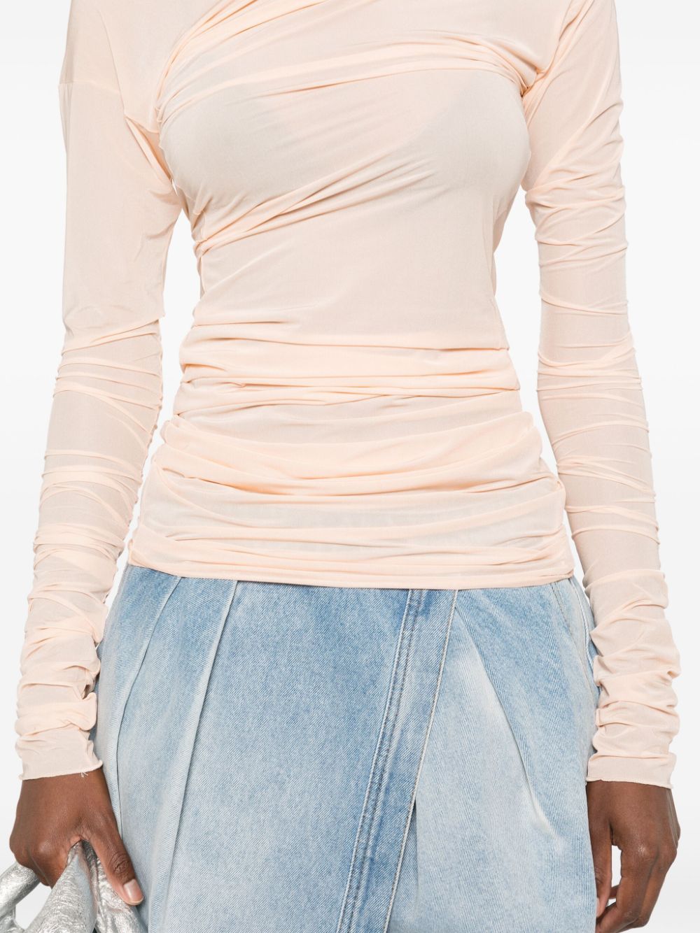 Dries Van Noten DRIES VAN NOTEN- Semi-sheer Top