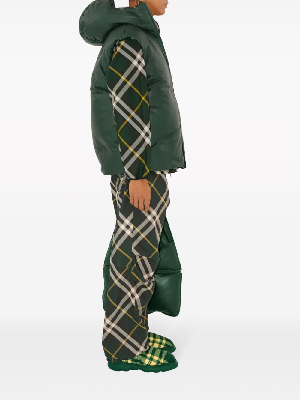 Burberry BURBERRY- Trousers With Check Pattern