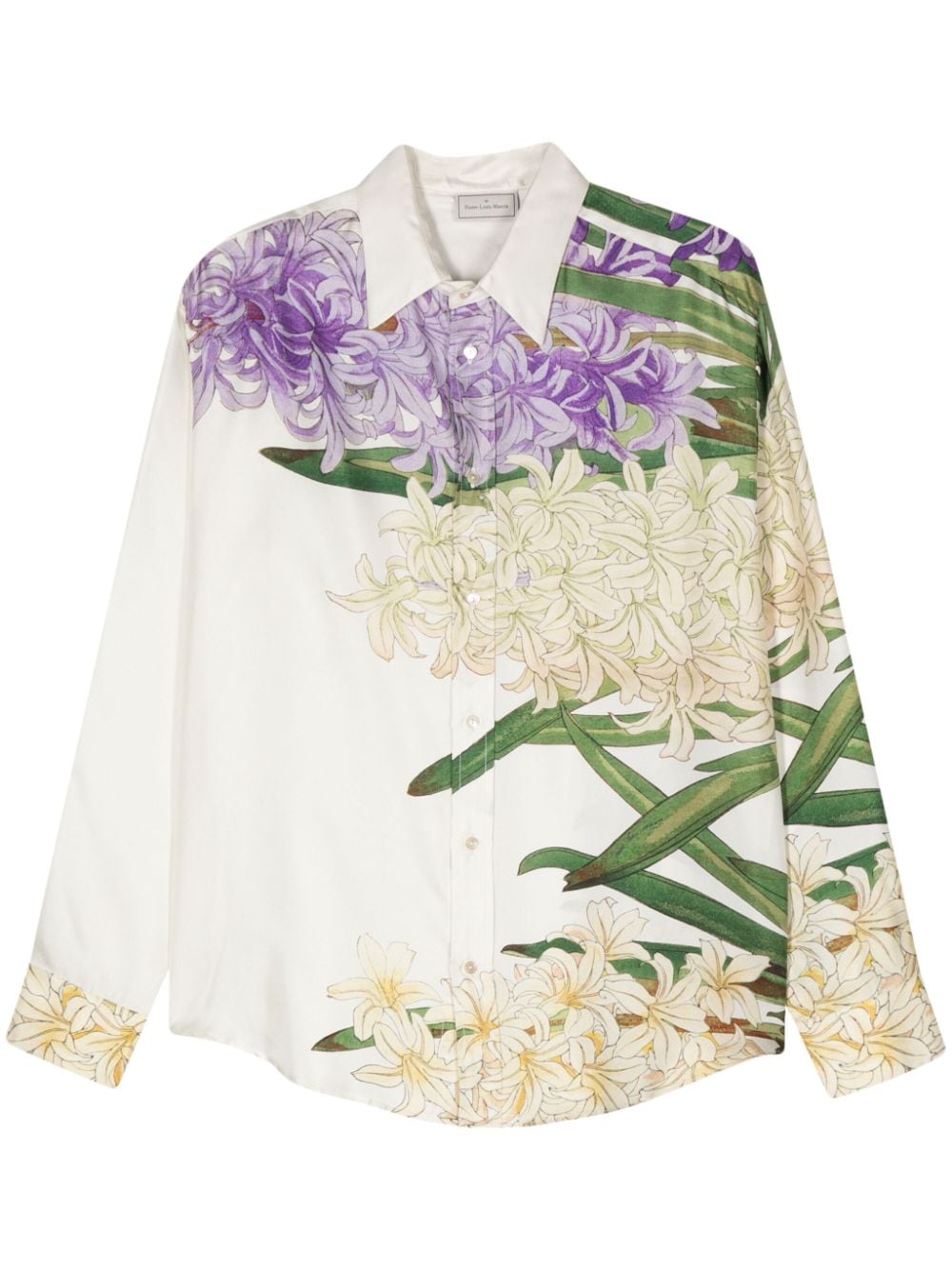 Pierre-Louis Mascia PIERRE-LOUIS MASCIA- Printed Silk Shirt