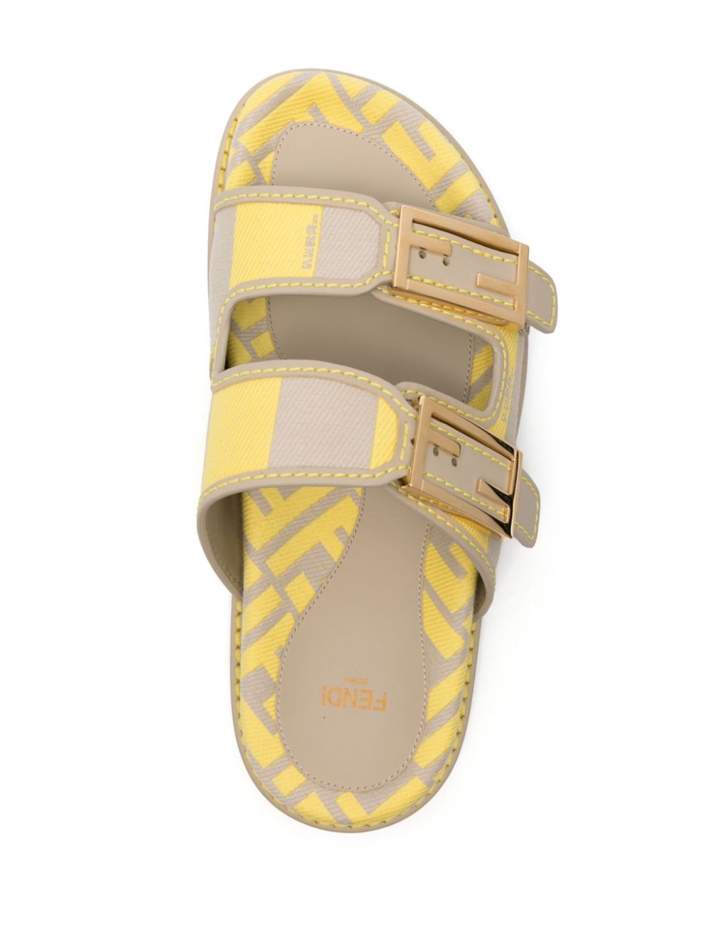 FENDI FENDI- Fendi Feel Leather Sandals