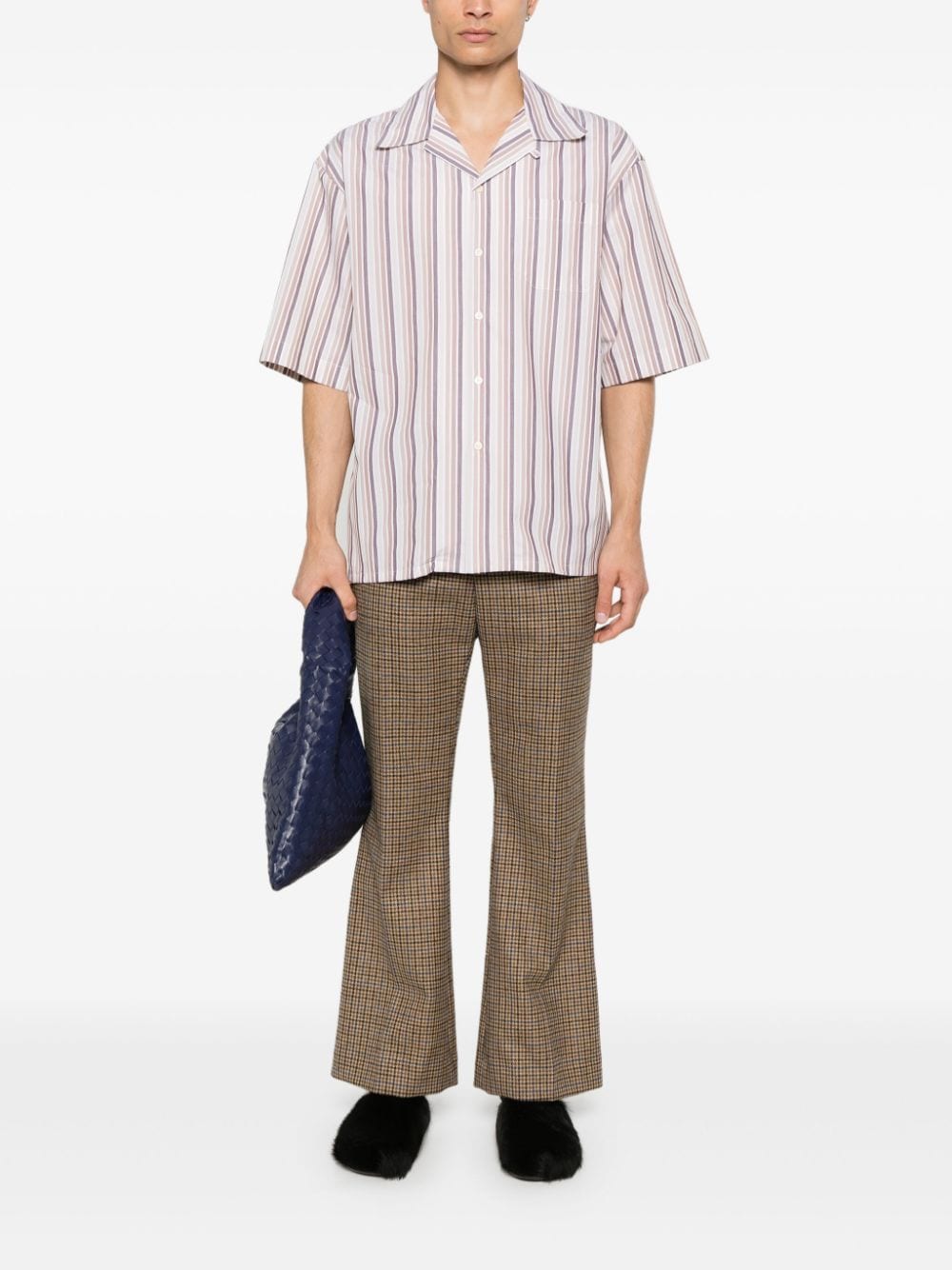 Marni MARNI- Shirt With Striped Print