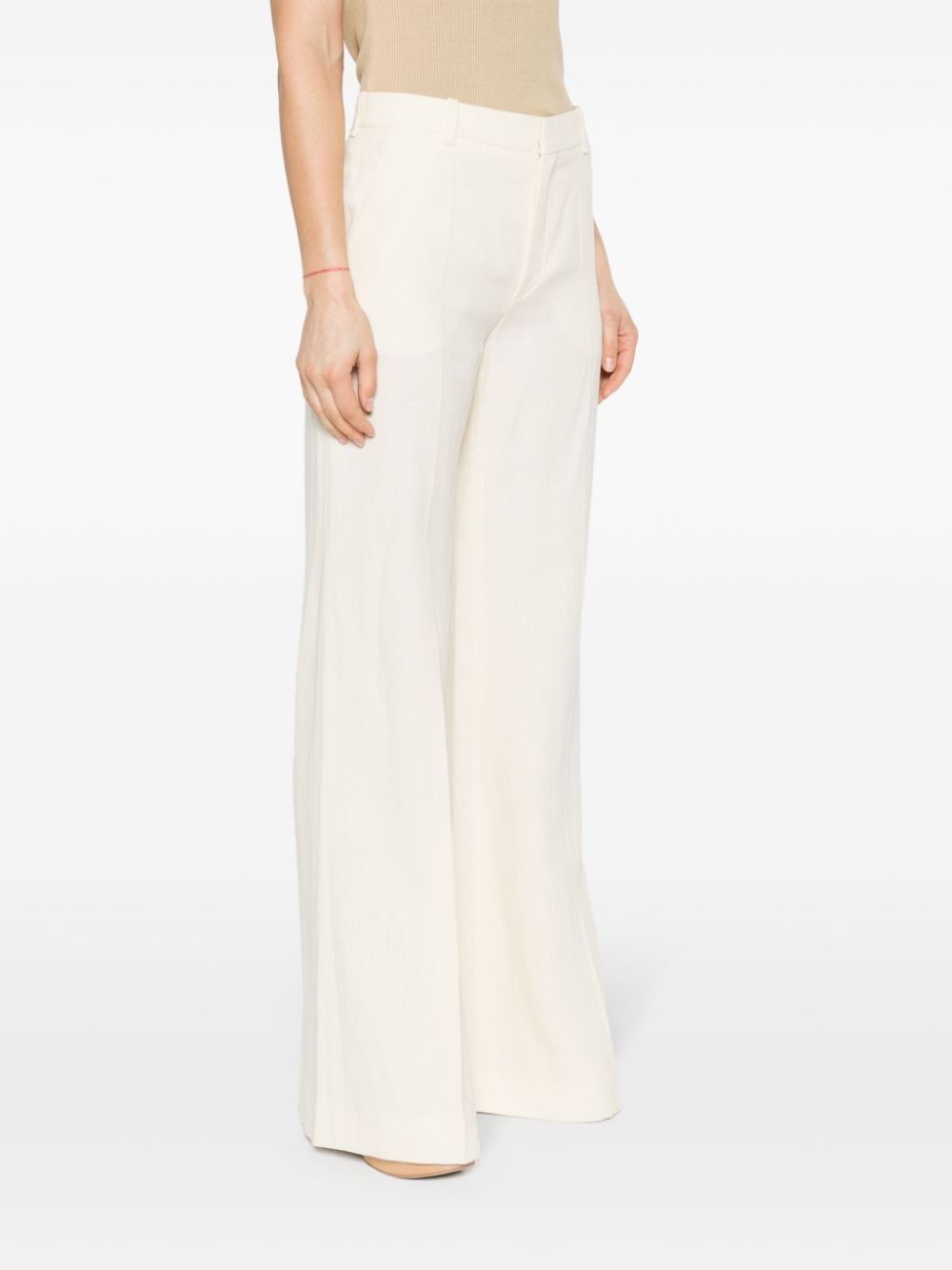 Chloé CHLOÉ- Linen Flared Trousers