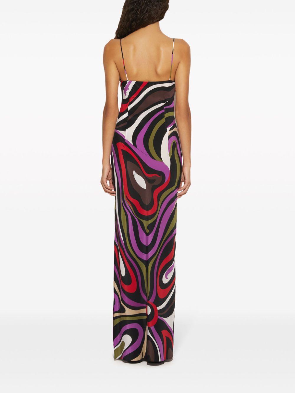 pucci PUCCI- Printed Silk Long Dress