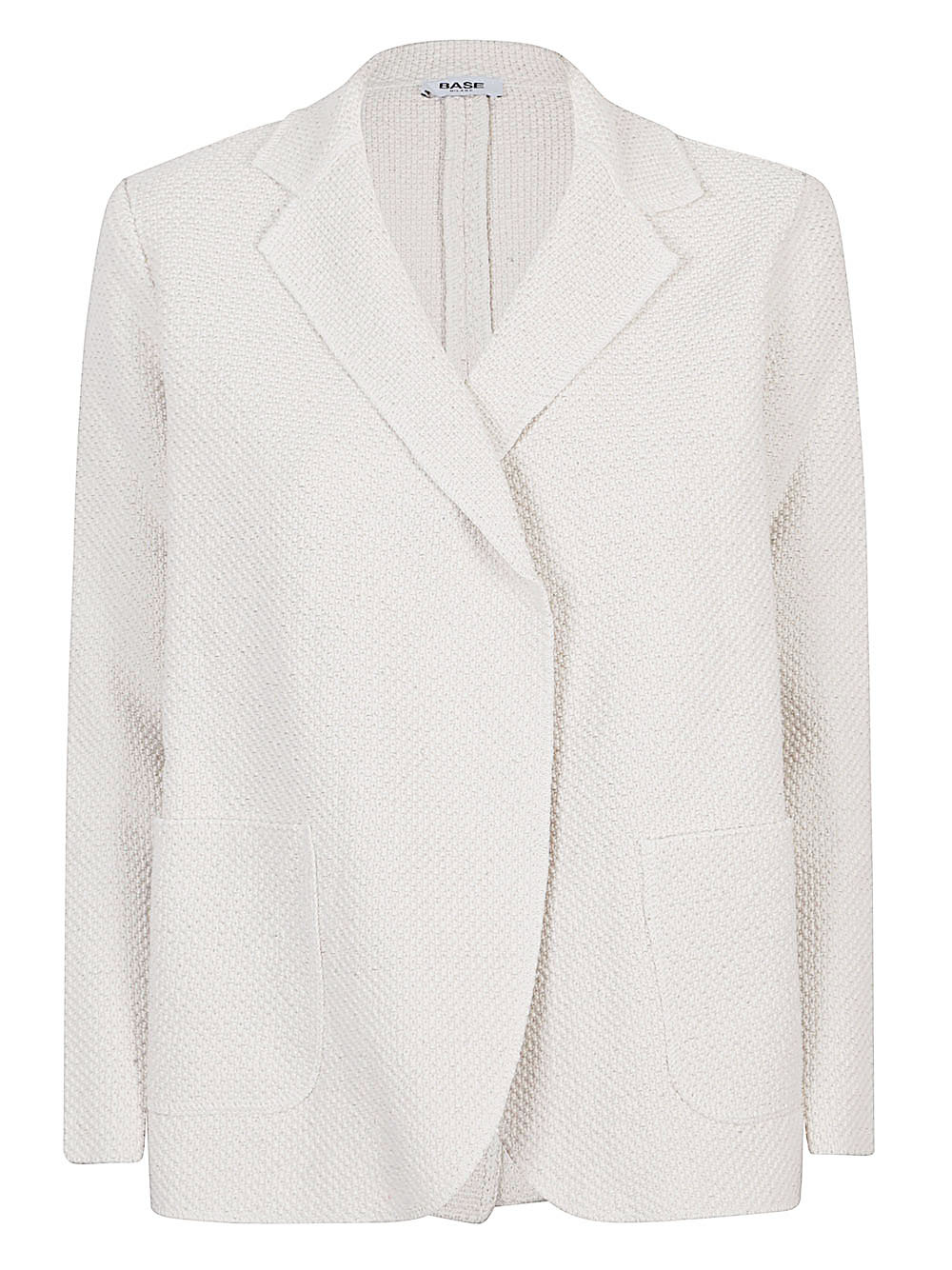 Base BASE- Cotton And Linen Blend Jacket