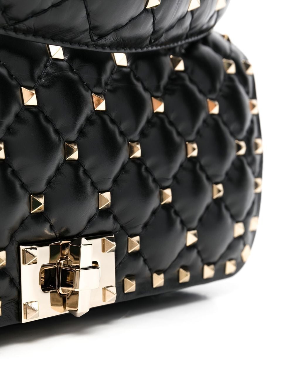 VALENTINO GARAVANI VALENTINO GARAVANI- Rockstud Spike Small Leather Shoulder Bag