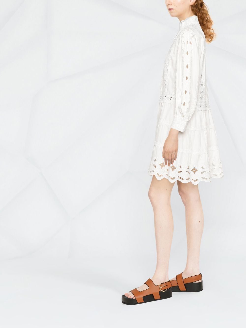  ALICE+OLIVIA- Lace Mini Dress