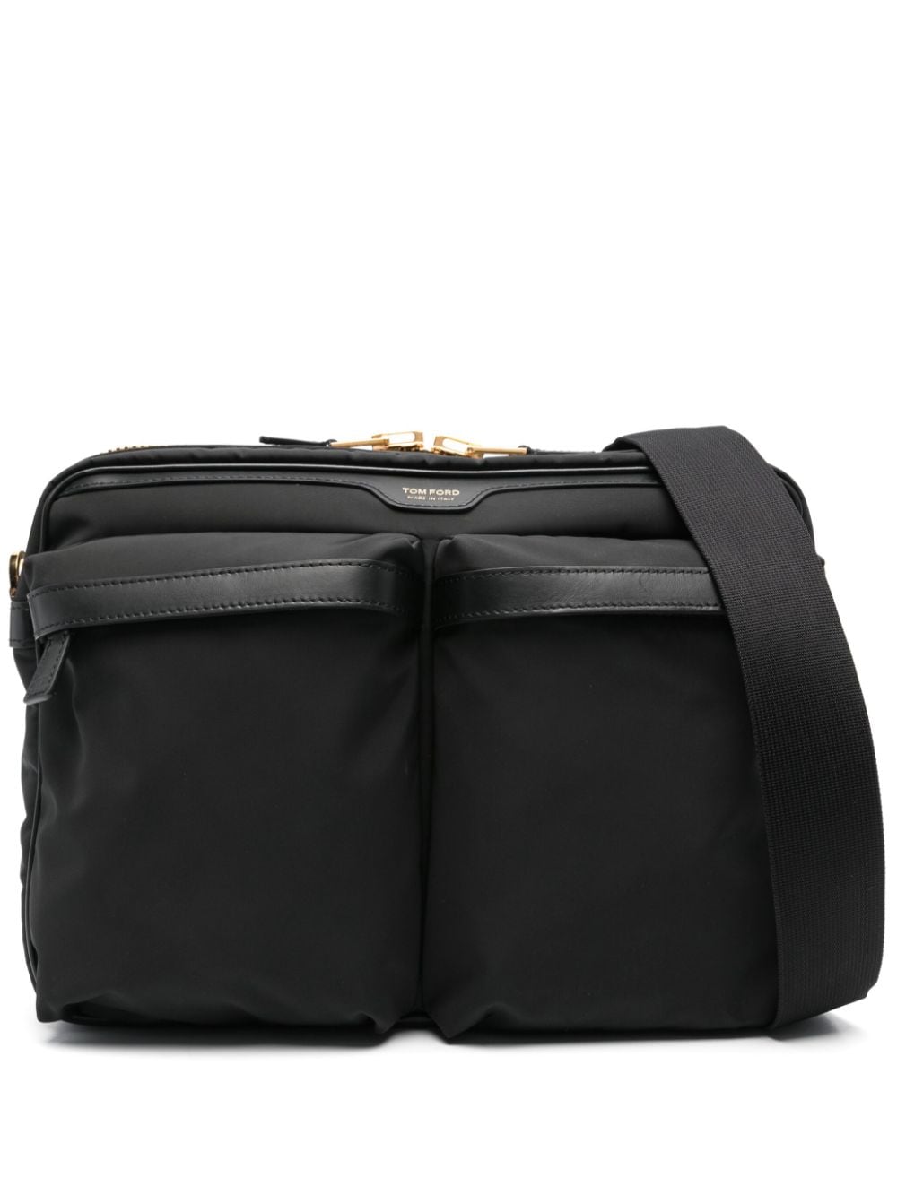 Tom Ford TOM FORD- Recycled Nylon Large Messenger Bag