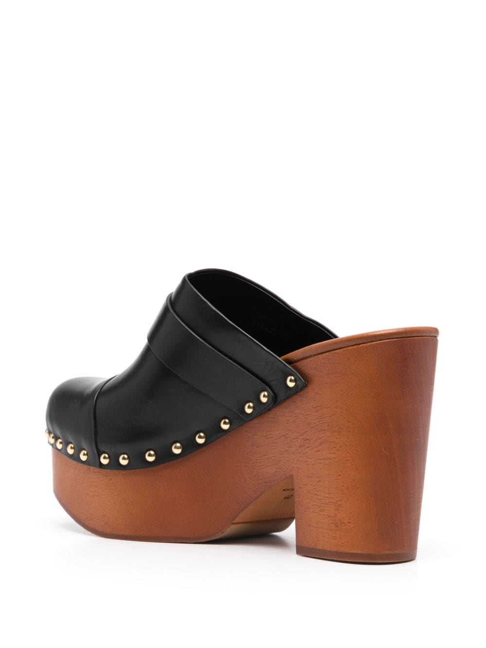 Chloé CHLOÉ- Jeannette Leather Clogs