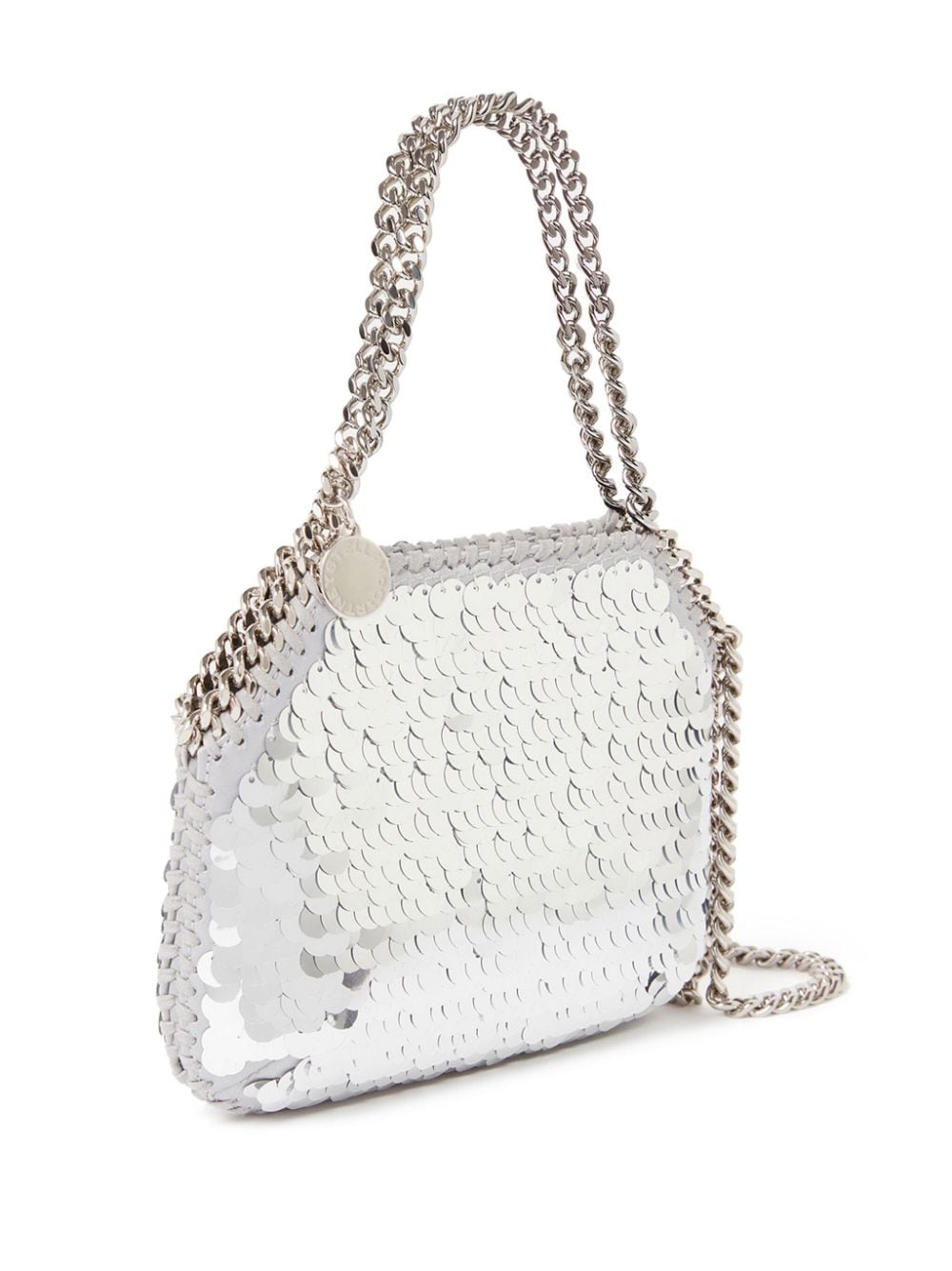 Stella McCartney STELLA MCCARTNEY- Falabella Paillettes Mini Crossbody Bag